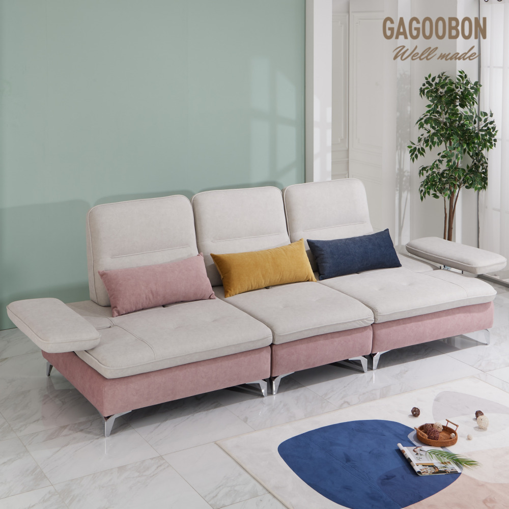 3.5인용쇼파 스윙소파 조야아쿠아텍스코너소파