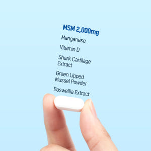 [6개월분] 닥터브라이언 MSM 2000 트리플케어 엠에스엠 120정, ... 맛있게 먹은 솔직 후기 - 상품 이미지 4