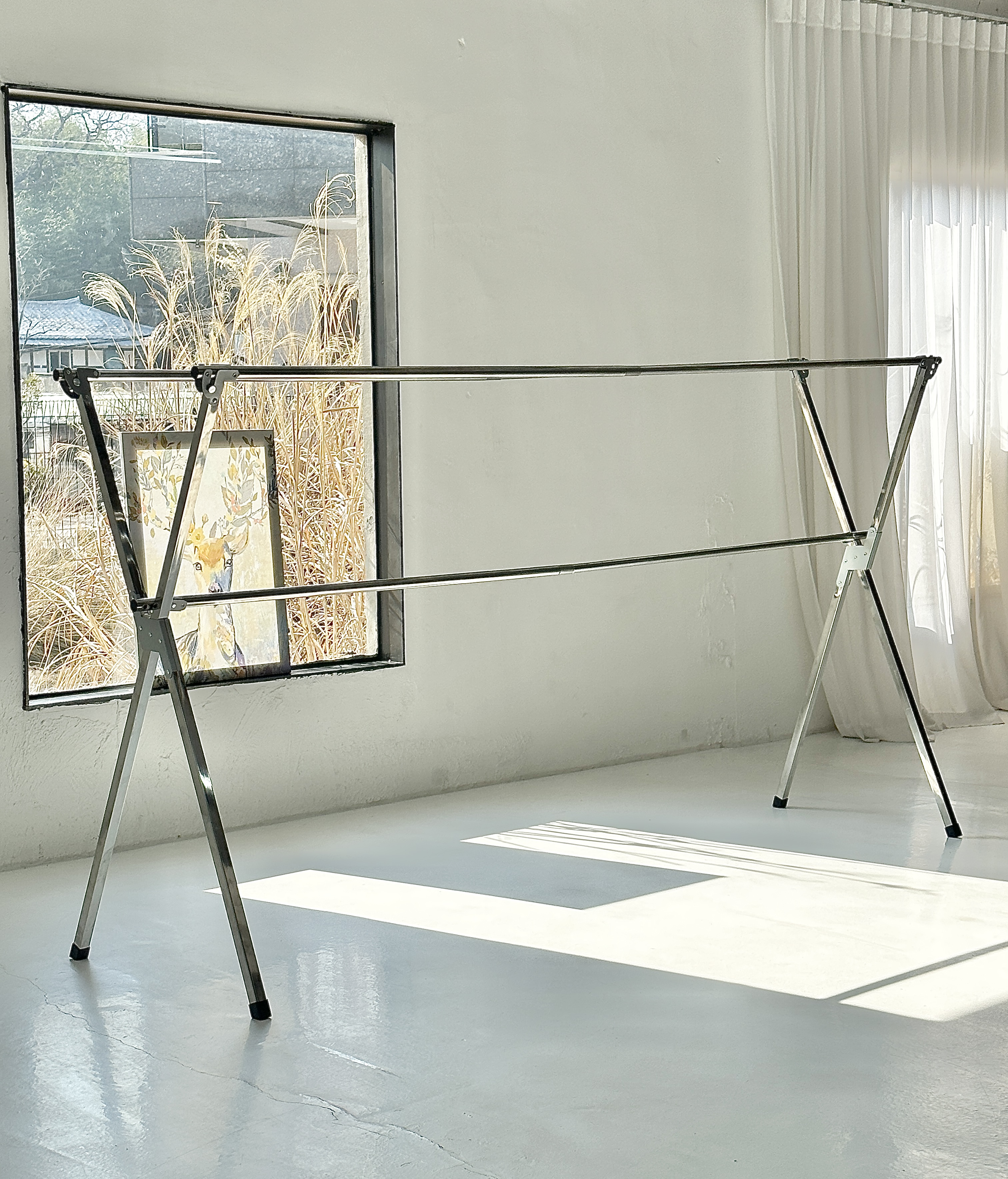 아텍스 튼튼한 원터치 빨래 접이식 이불건조대 수건 대형 빨랫대 국내제작