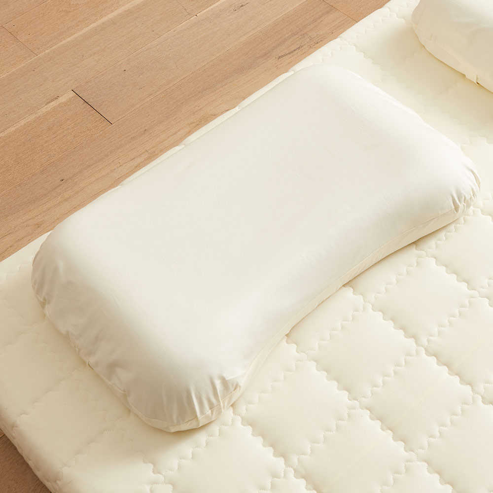 천연라텍스베개 목디스크 일자목 거북목이 편한 숙면 경추 낮은 베개 땅콩