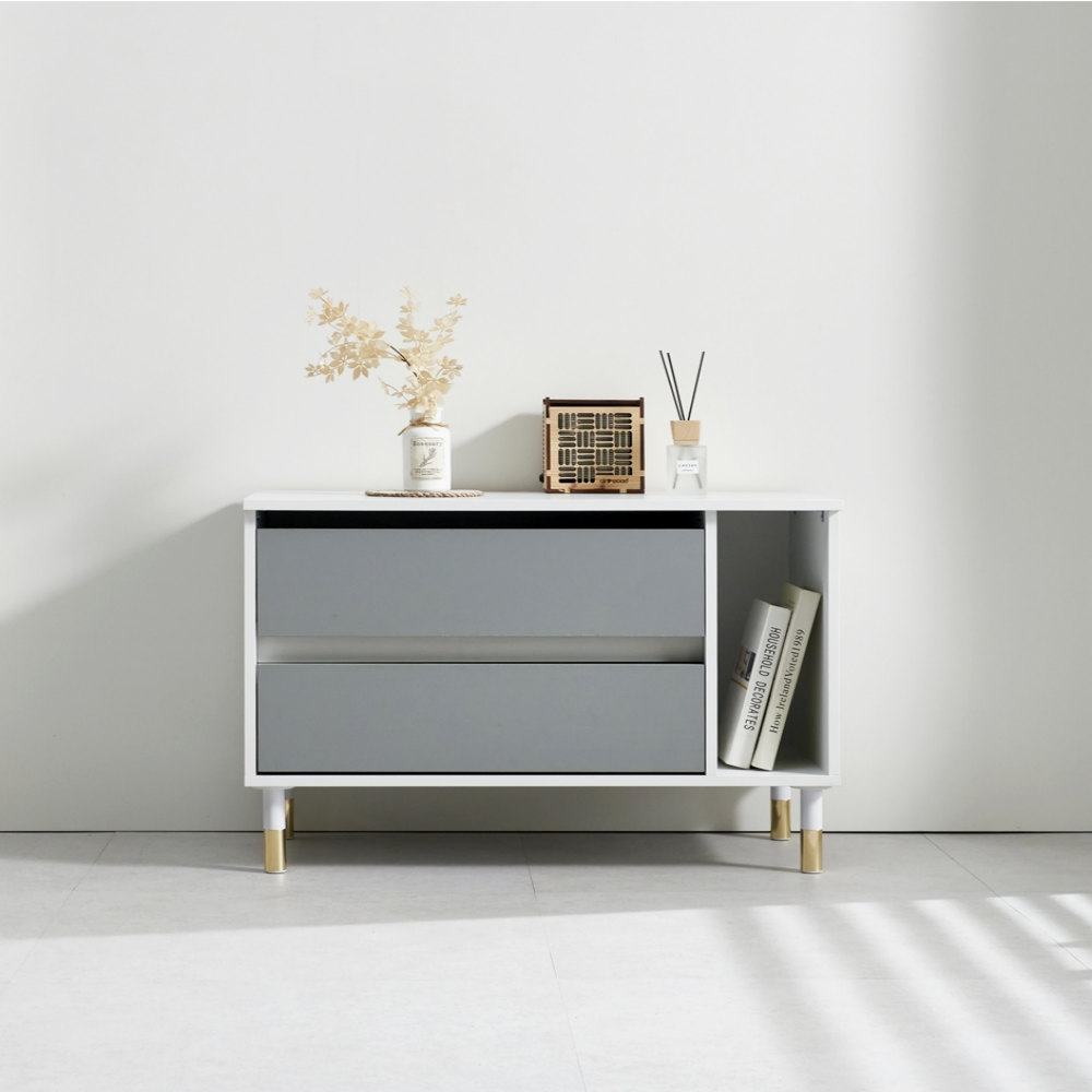 소피아 미니티비다이 원룸tv서랍장 슬림거실장 폭좁은거실장 800