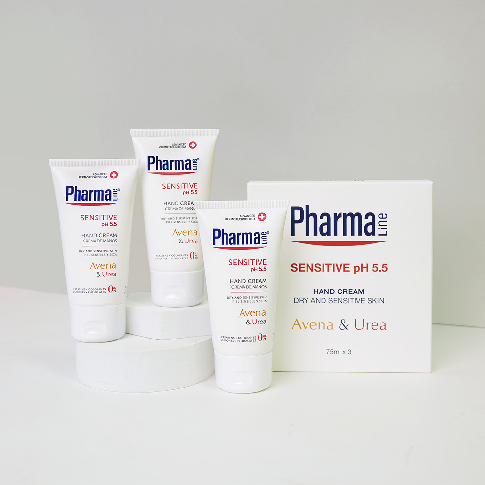 파마라인 우레아 10% 주부습진 약산성 끈적이지않는 손끝갈라짐 핸드크림 75ml, 3개 이미지 2
