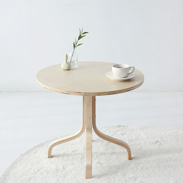 원형 사이드테이블 간이 소형 미니 티 테이블 탁자
