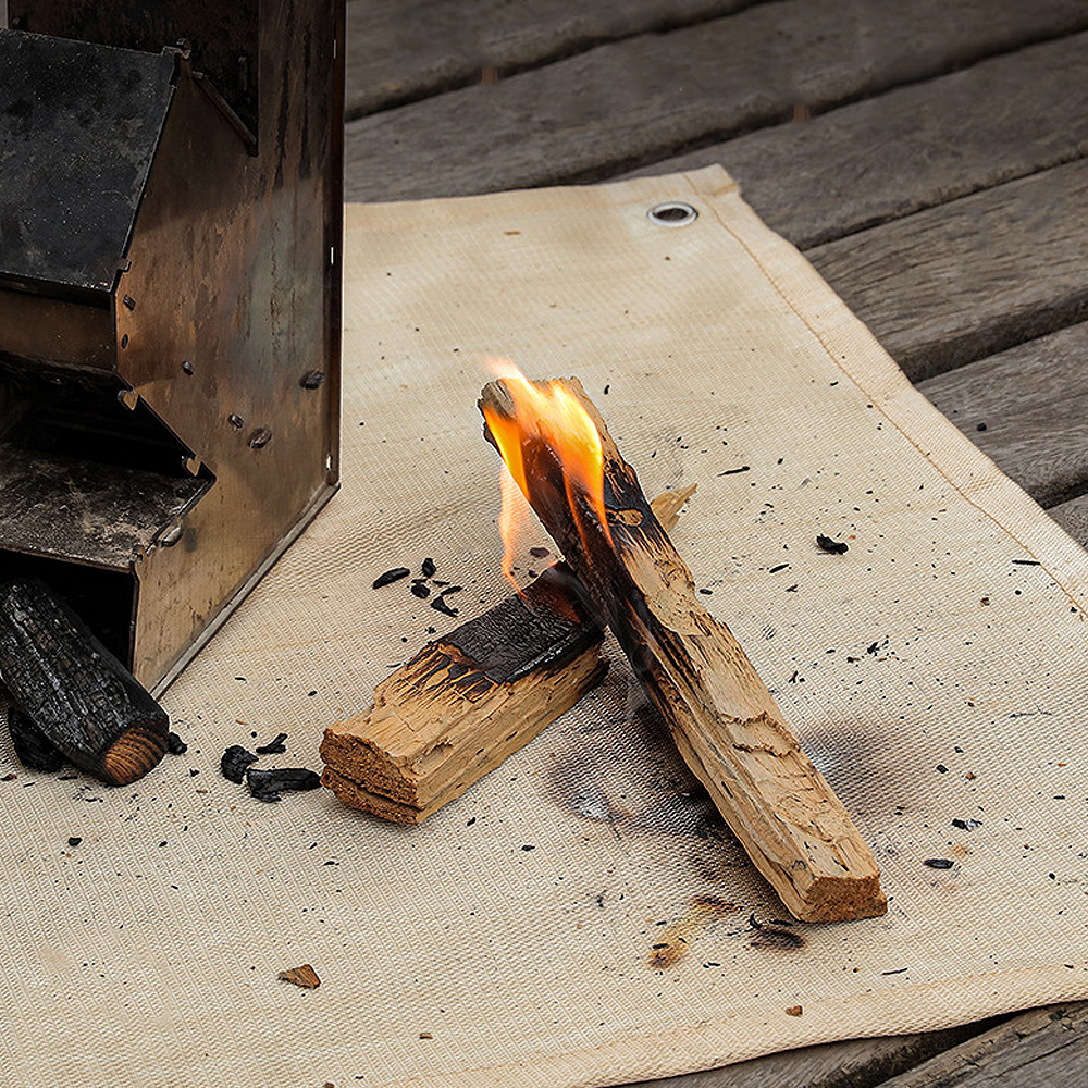 캠핑 방화포 불티방지 커버 화재예방 방염포 버너받침 방화매트 CE-008