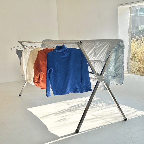 아텍스 튼튼한 원터치 빨래 접이식 이불건조대 수건 대형 빨랫대 국내제작