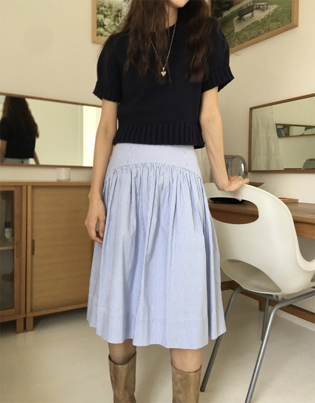미트미 풀 스커트 (2col) meetme 상세 이미지 9