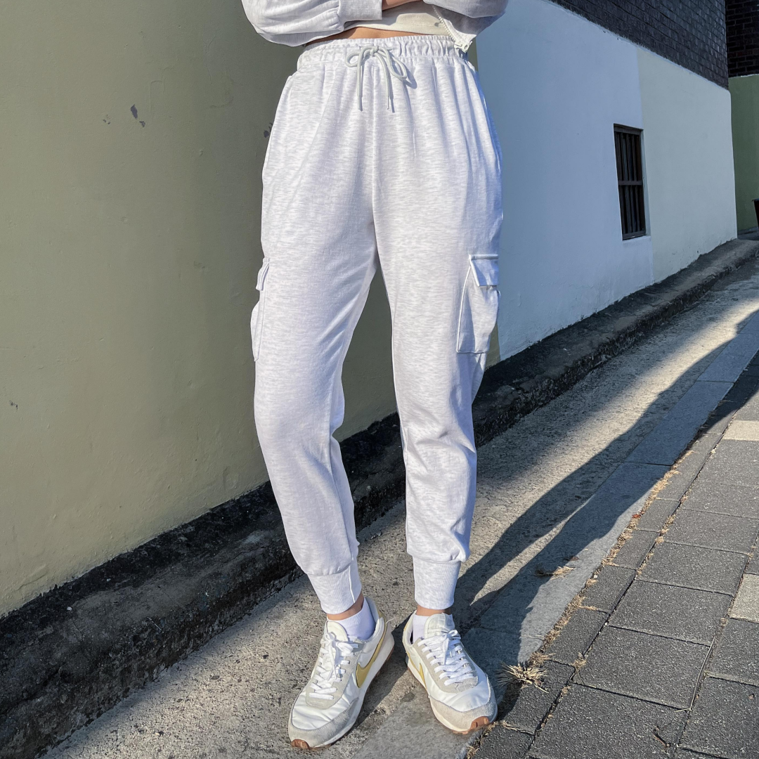 여성 조거팬츠 조커팬츠 키작녀 키작은 키큰 여자 카고 바지 WM롱 - 상세 이미지 5