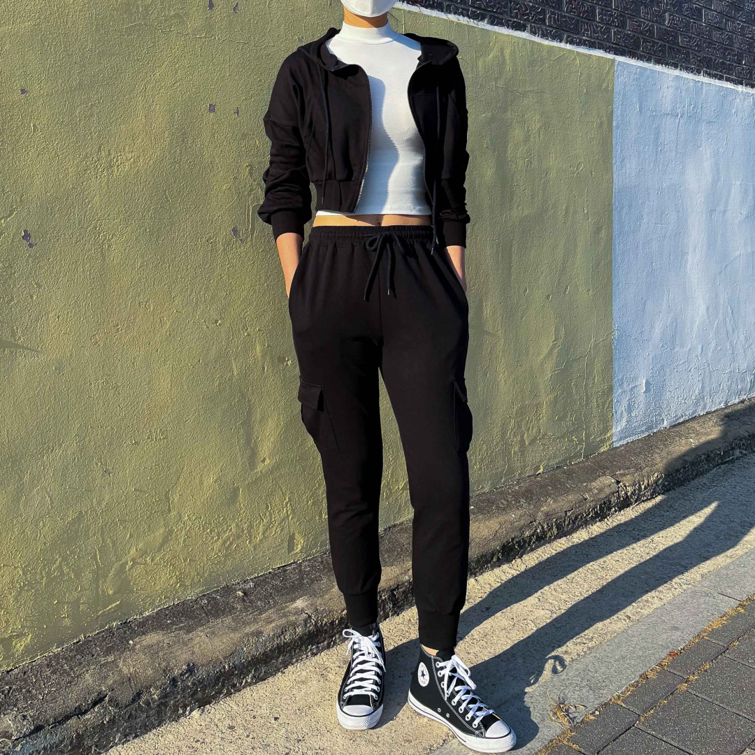 여성 조거팬츠 조커팬츠 키작녀 키작은 키큰 여자 카고 바지 WM롱 - 상세 이미지 2