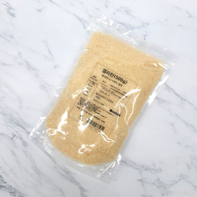 분말 젤라틴 가루젤라틴 젤리만들기 500g - 상세 이미지 3