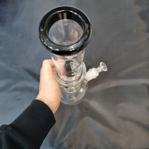특대형 프리미엄 물담배 Horn Glass Pipe 유리파이프 워터파이프 색상랜덤 36cm