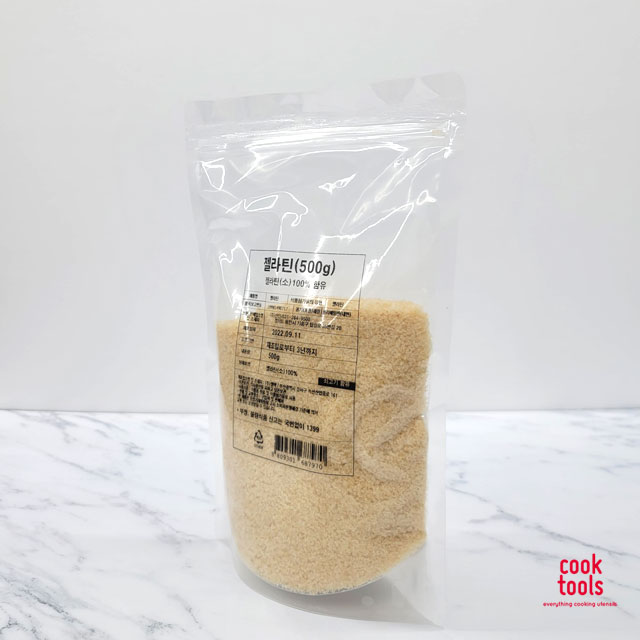 분말 젤라틴 가루젤라틴 젤리만들기 500g - 상품 이미지