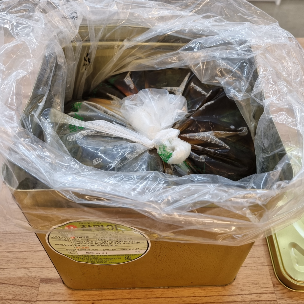 명이나물 장아찌 절임 가정용 대용량 업소용 식당 가게 산마늘 무침 반찬 500g, 2개 - 상세 이미지 5