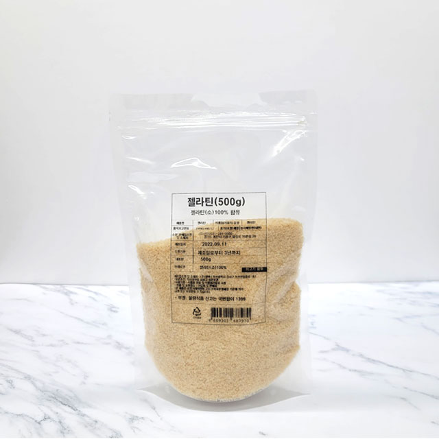 분말 젤라틴 가루젤라틴 젤리만들기 500g - 상세 이미지 2