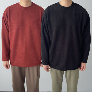 남자박스티 남자오버핏긴팔티 착용 후기 | 사이즈/핏 총정리 - 상품 이미지 3