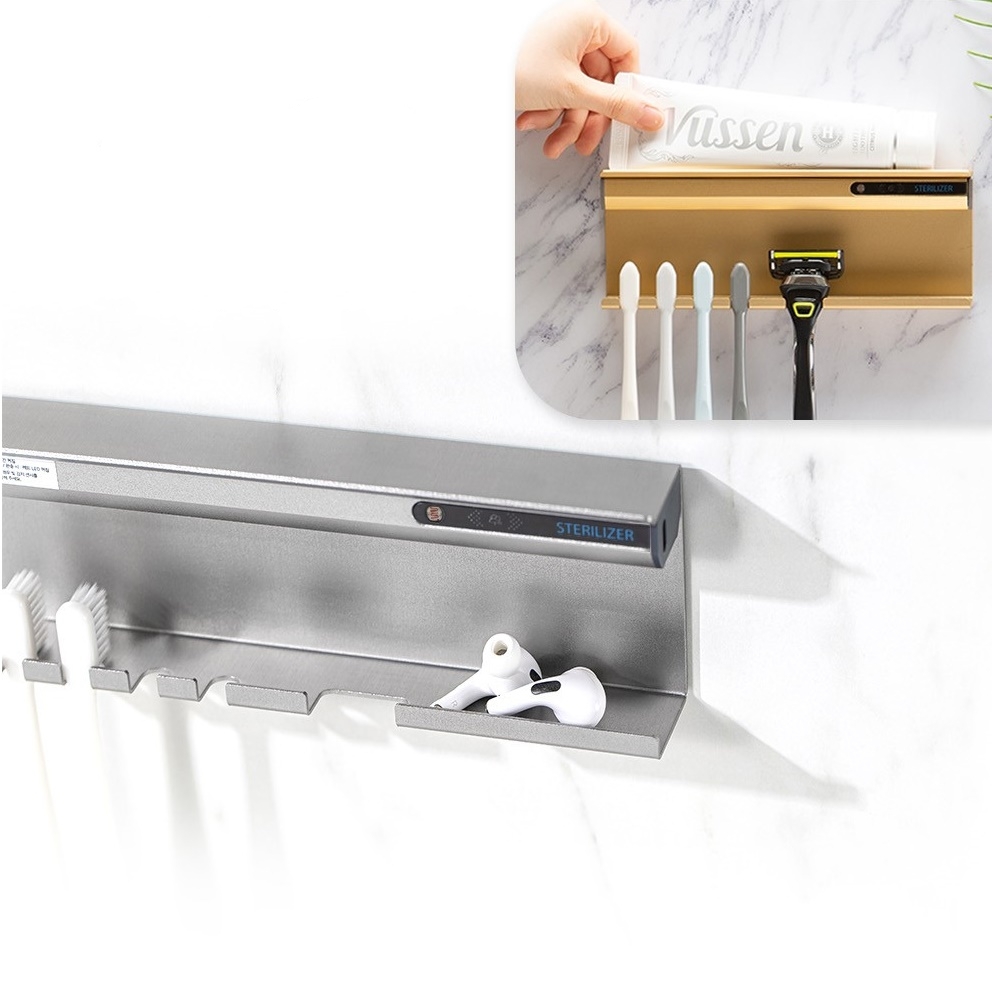 무선 2인용칫솔살균기 면도기살균 가정용 벽걸이칫솔소독기