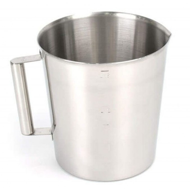 스텐 계량컵 대형 업소용 비커 용량컵 3000cc - 상품 이미지