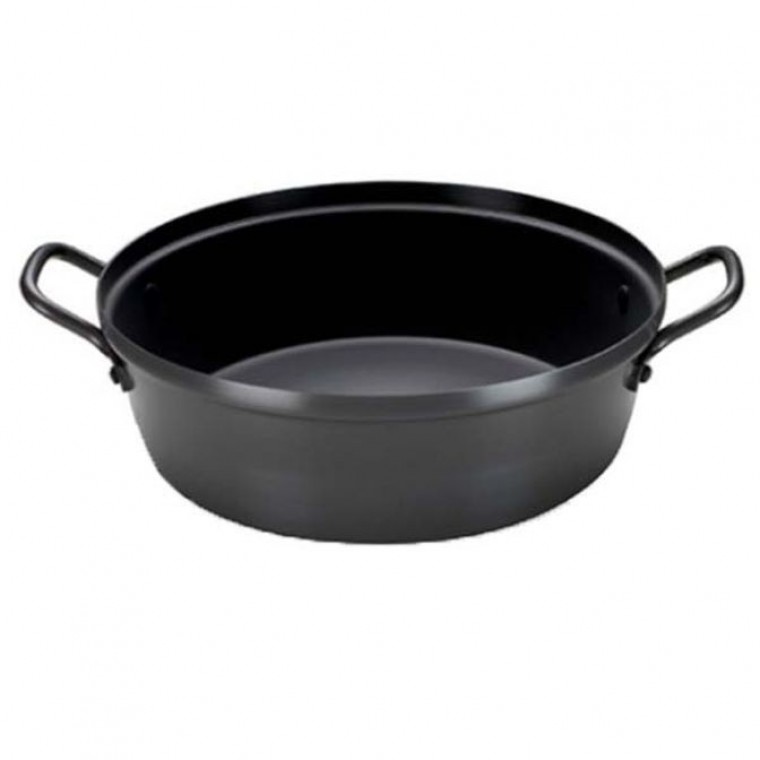 유진 전골냄비 칼국수 찌게 냄비 업소 양수냄비 28cm - 상품 이미지