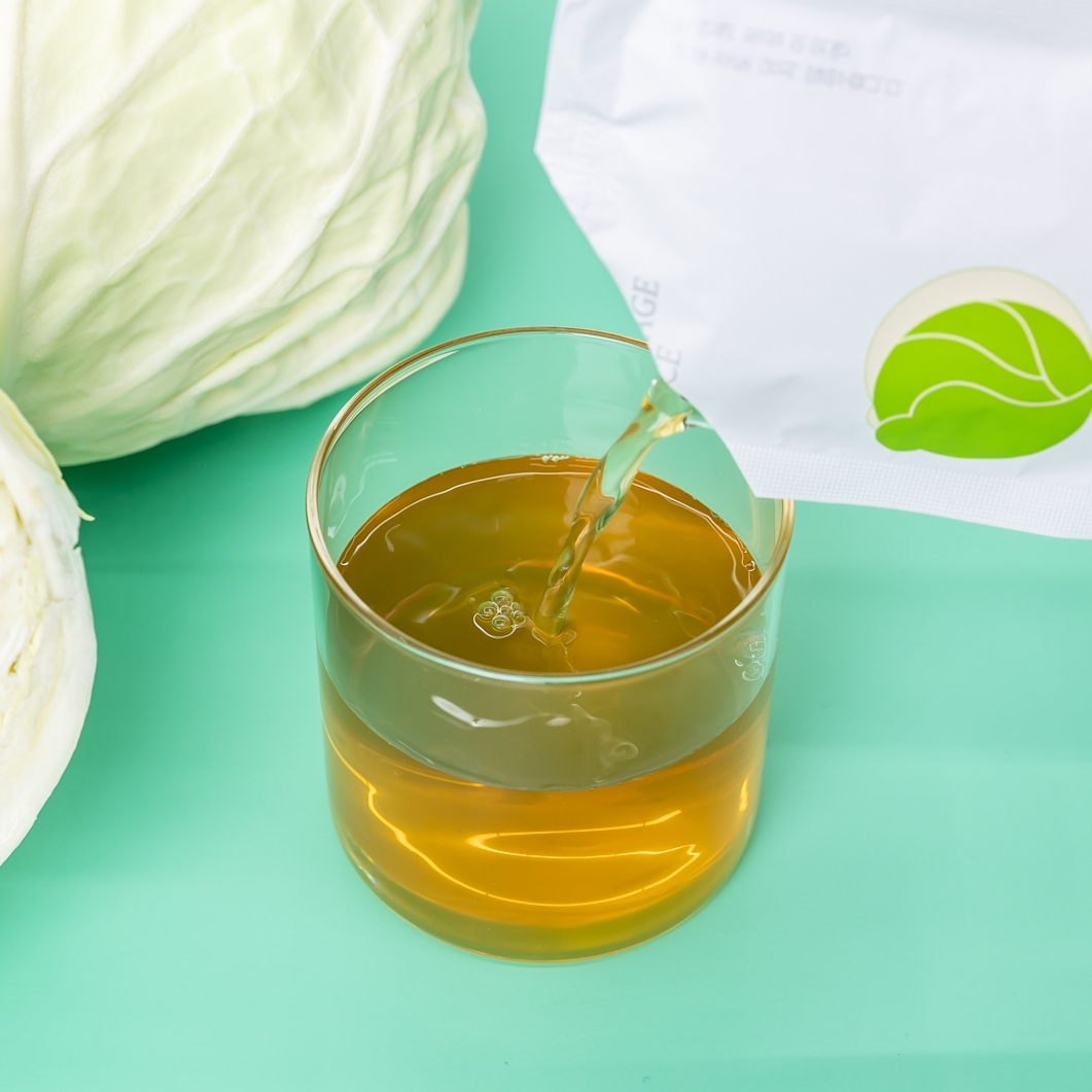 [원물영상공개]국산 양배추즙 30포 과채주스 착즙