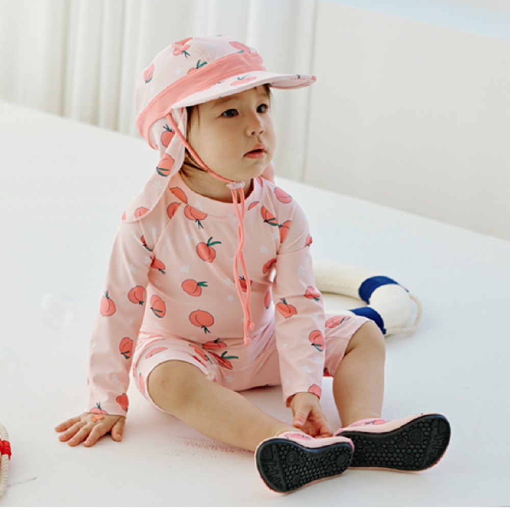 돌아기수영복 해피스마일 여아 아기 유아 래쉬가드 수영복 우주복 이미지 8