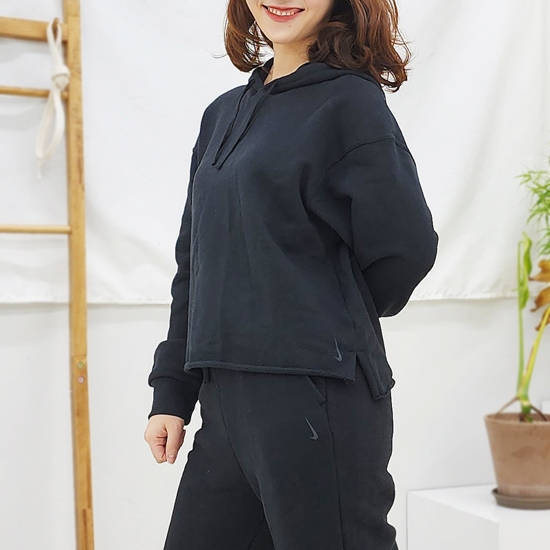 나이키 요가 트레이닝복 상하의 후드티셔츠 조거팬츠 - 상세 이미지 5