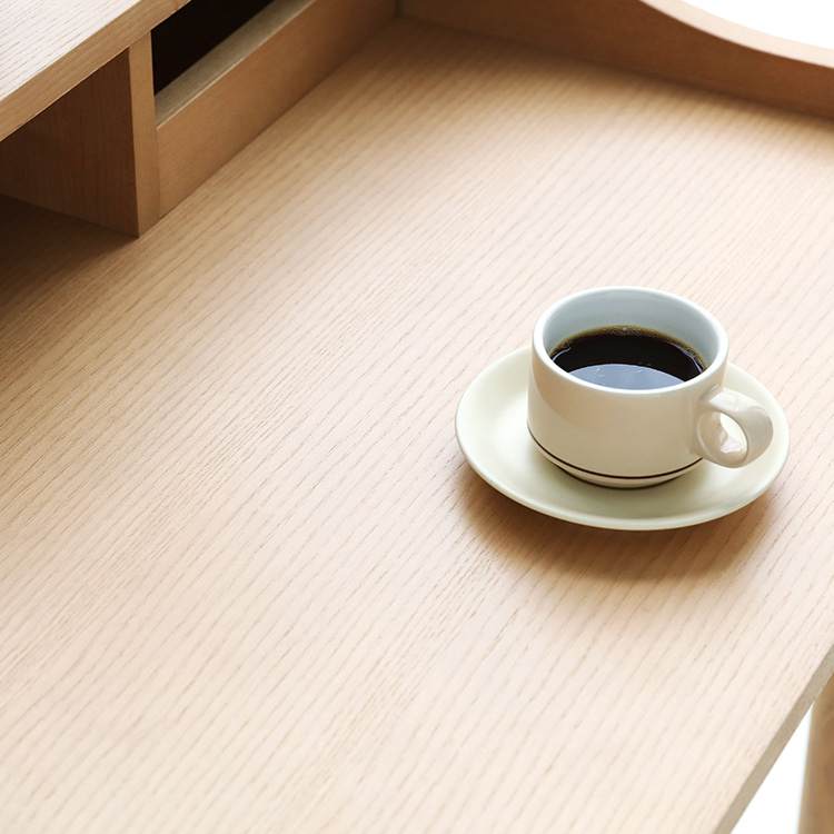 책상겸테이블 원룸 미니 좁은 서랍 책상 원목 컴퓨터테이블 800