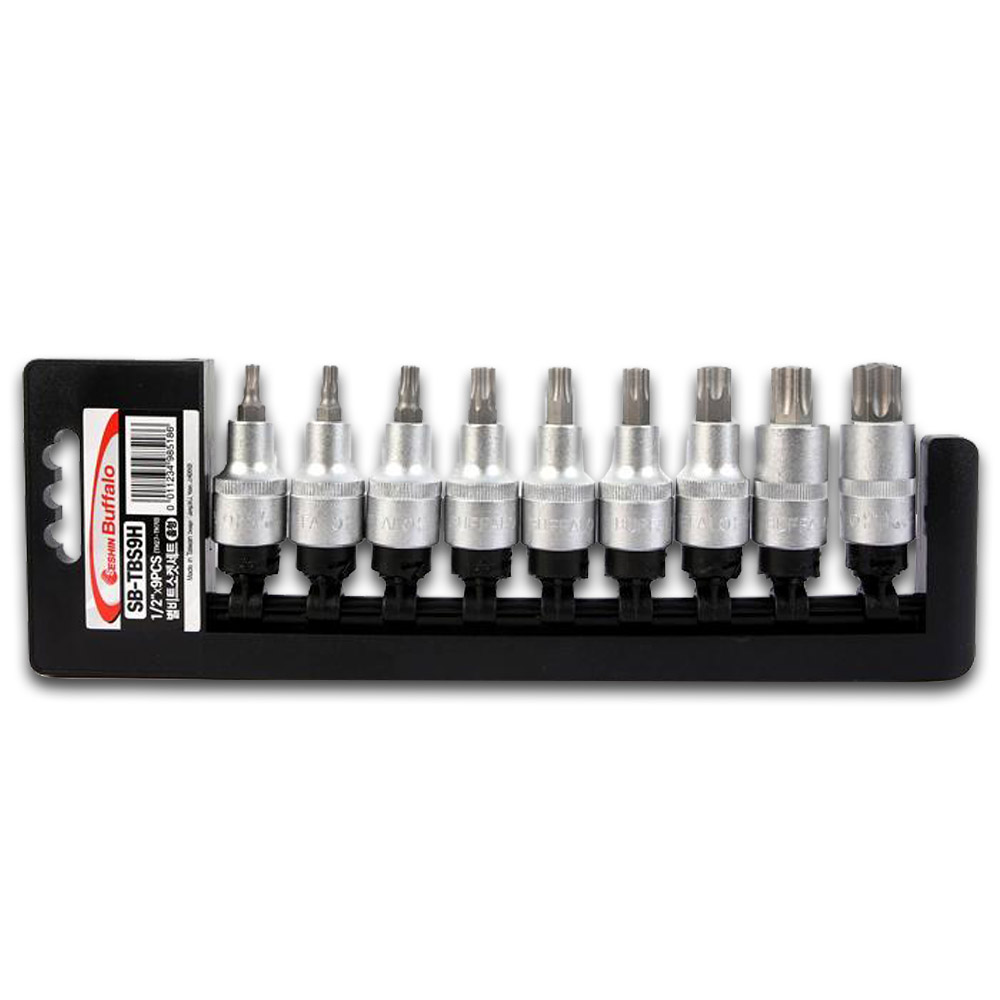 세신버팔로 별소켓세트 SB-ESS9 (3/8x9PCS) 비트 복스알 임팩 드릴 - 상세 이미지 3