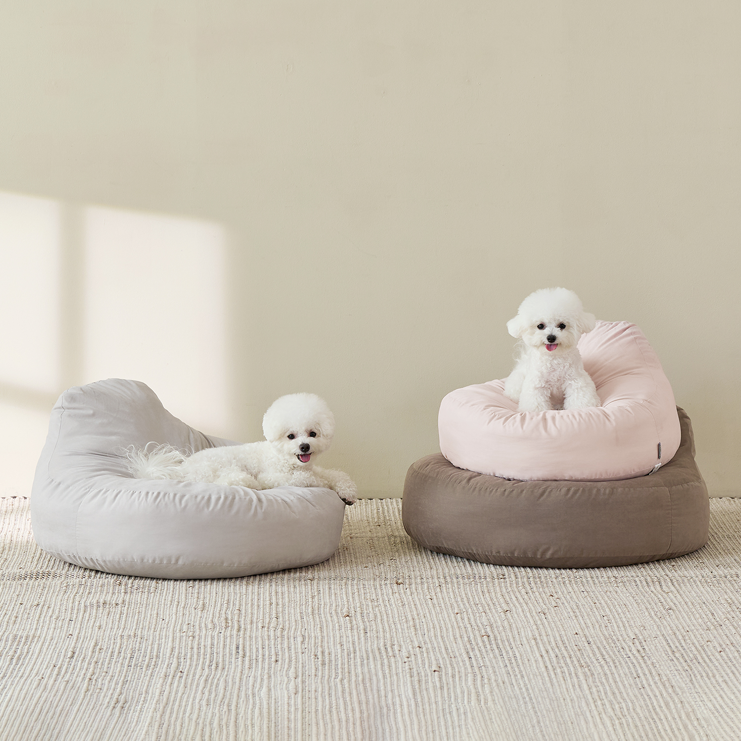 울리 펫 빈백 쇼파 고양이 강아지 방석 L 커버분리