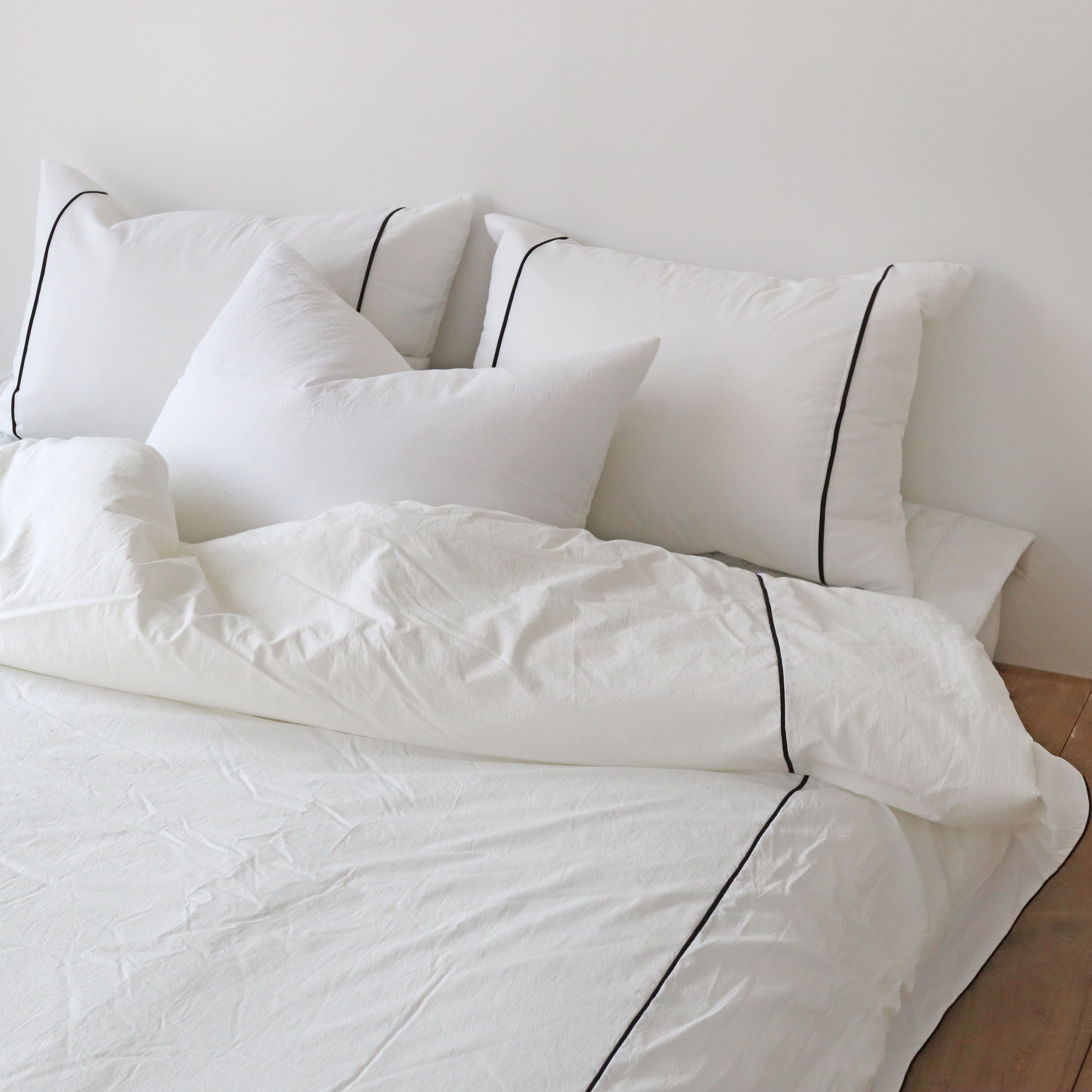 스퀘어 고밀도 먼지 없는 바이오워싱 호텔 침구 신혼 알러지케어 차렵 이불 S/SS