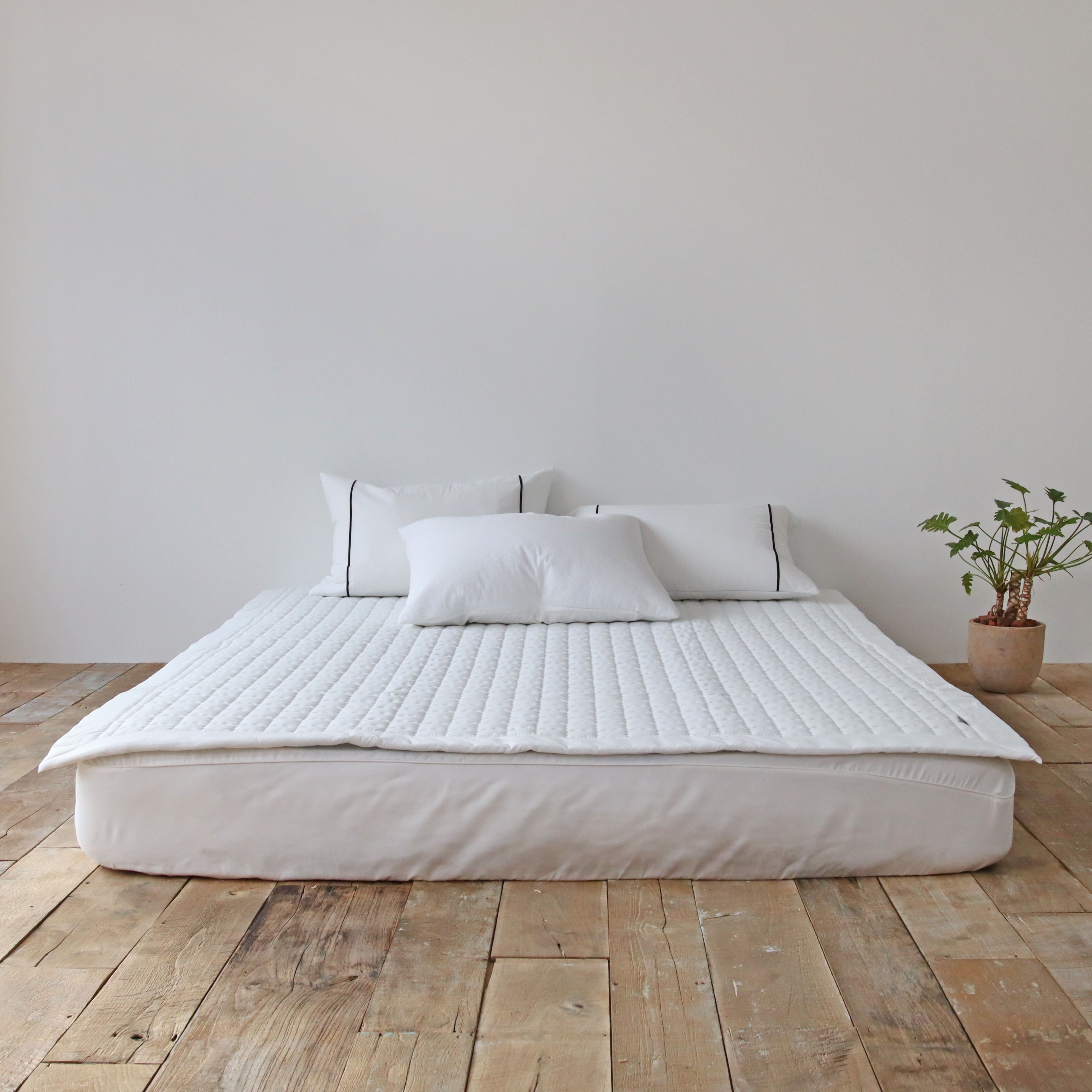 스퀘어 고밀도 먼지 없는 바이오워싱 호텔 침구 신혼 알러지케어 차렵 이불 S/SS