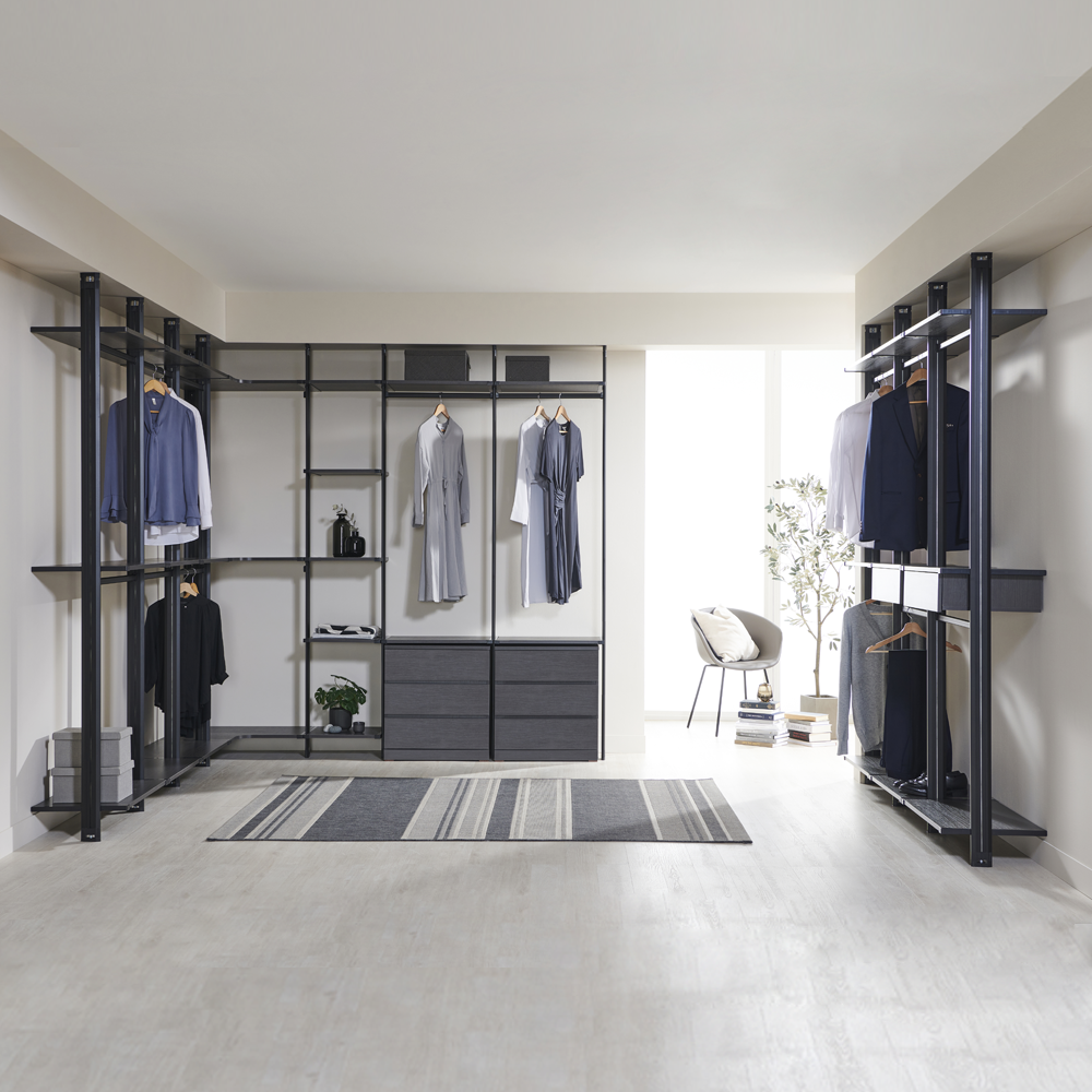 하우스트 시스템행거 드레스룸 수납장 옷방 맞춤제작가구 10cm