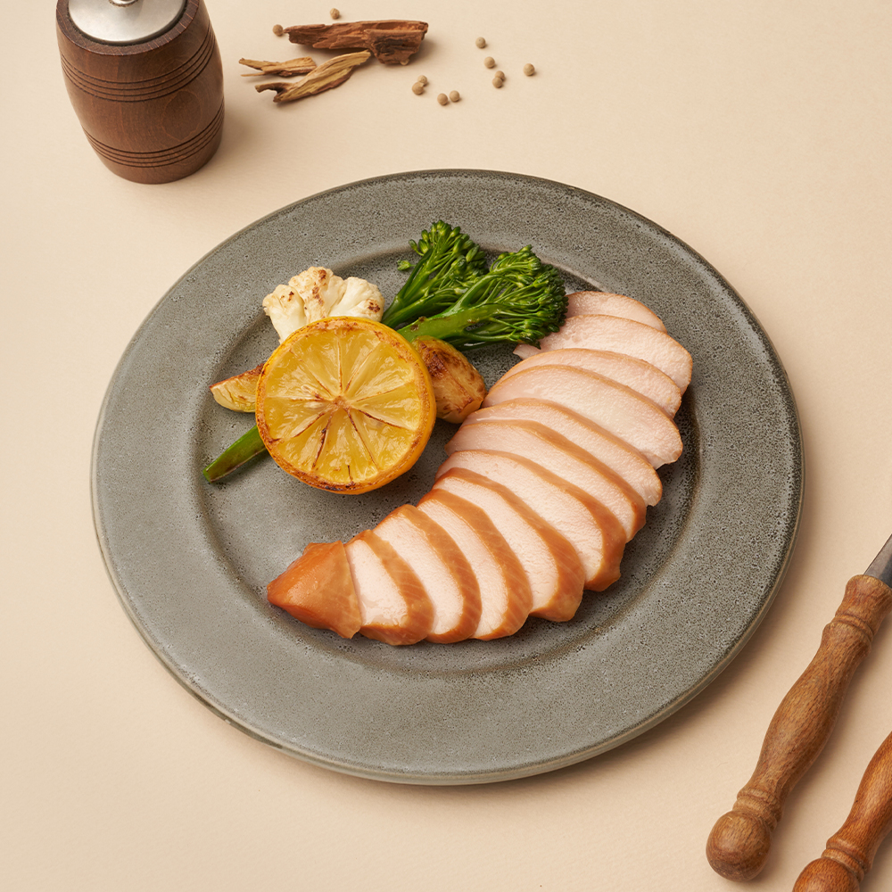 한끼통살 슬라이스 닭가슴살 100g 6종 (30개입) 식사 조절 대용