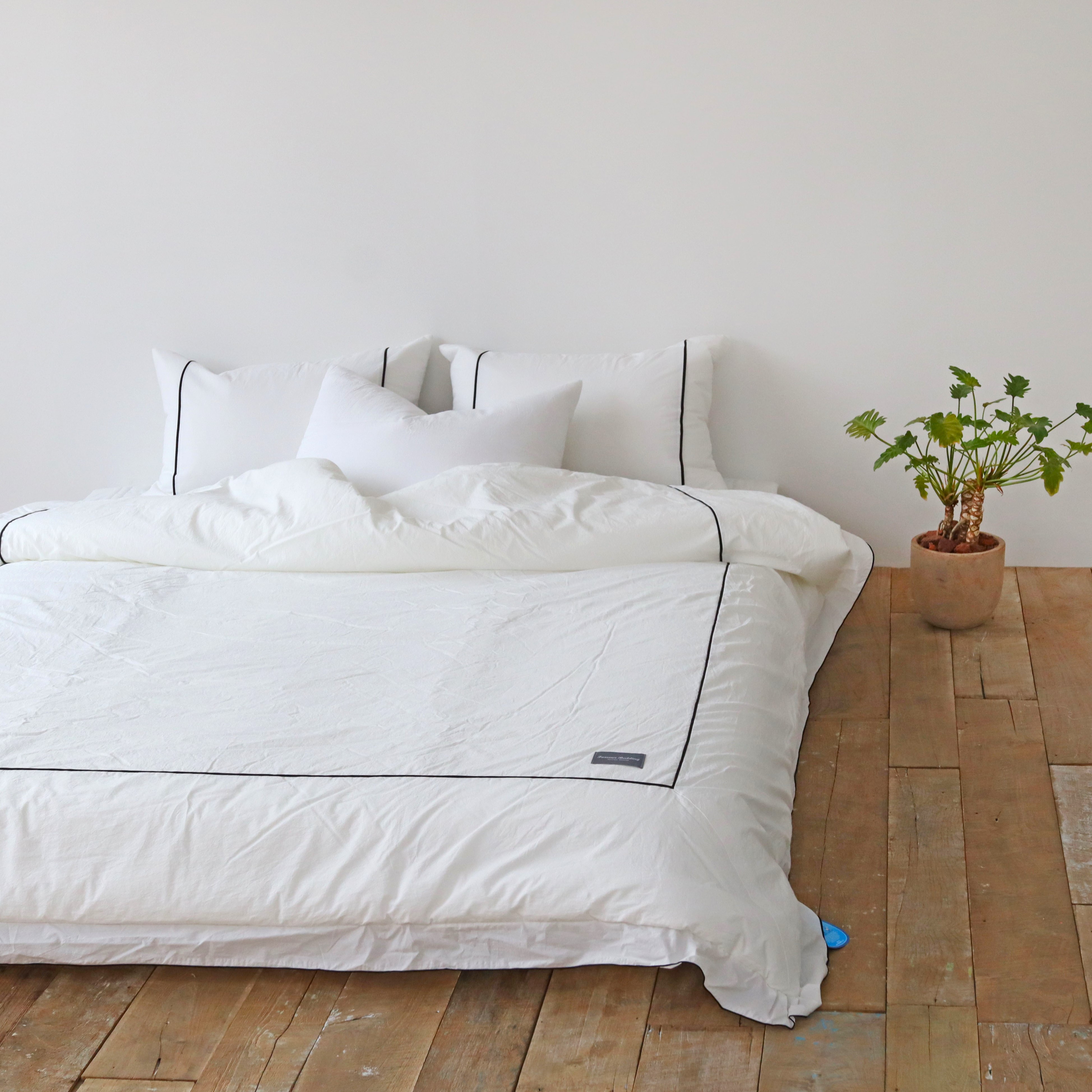 스퀘어 고밀도 먼지 없는 바이오워싱 호텔 침구 신혼 알러지케어 차렵 이불 S/SS