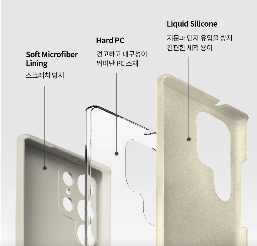 갤럭시A34 5G 케이스 파스텔 컬러 실리콘 - 상세 이미지 5