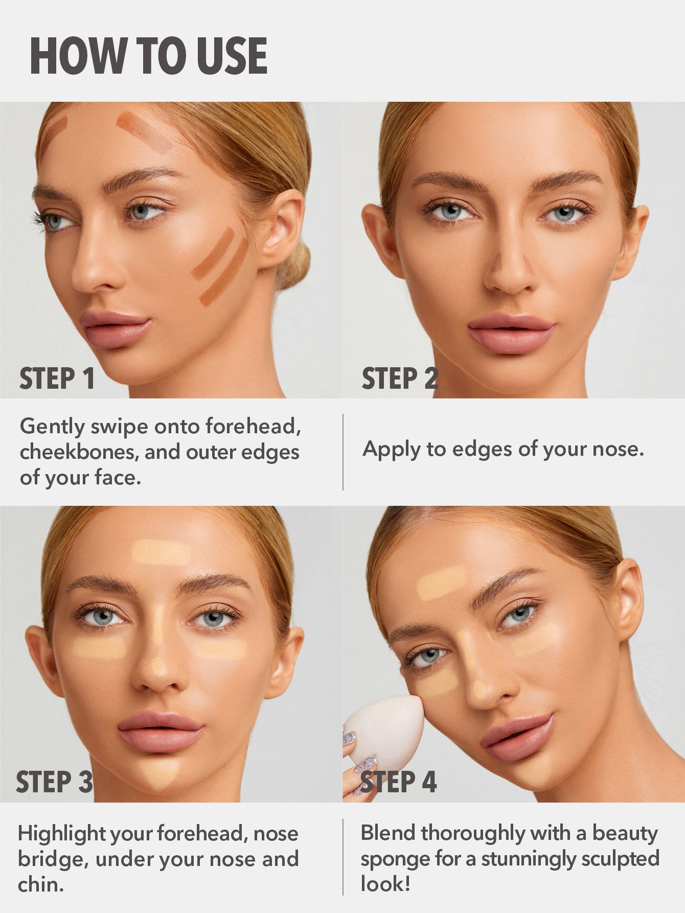 쉬글램 외국인 쉐딩 스틱 하이라이터 컨투어스틱 sheglam color sculpt - 상세 이미지 5