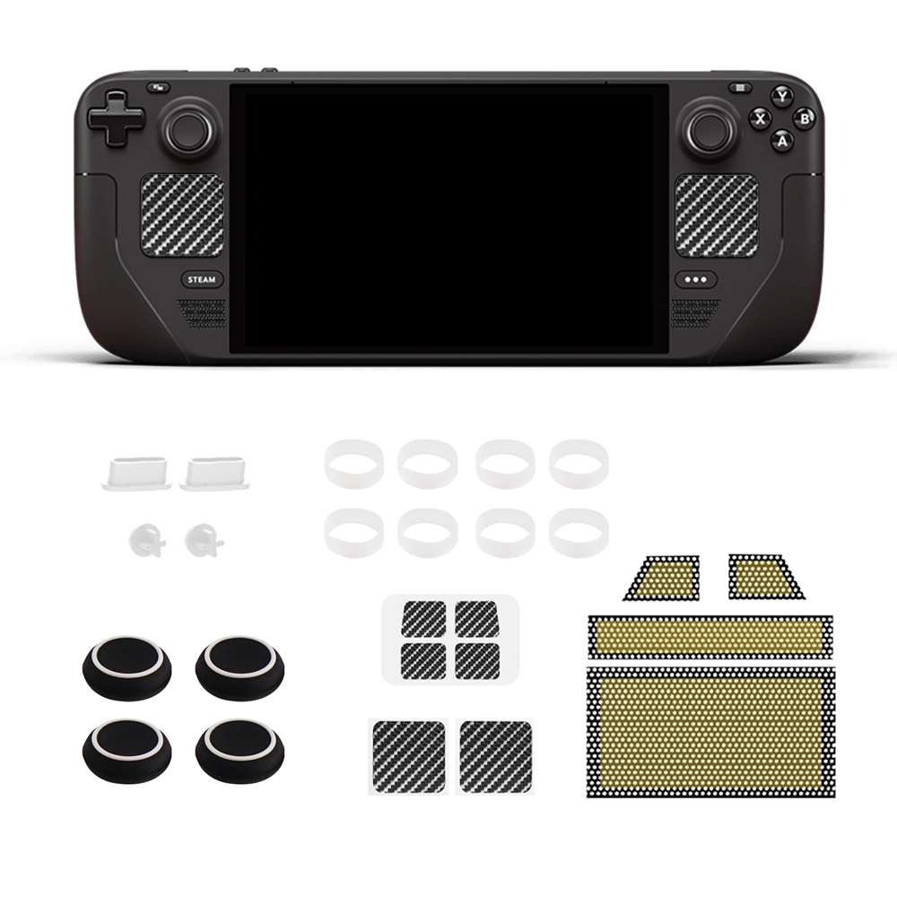 스팀덱 OLED 갈림방지 먼지방지 필터 캡커버 아키토모 올케어세트