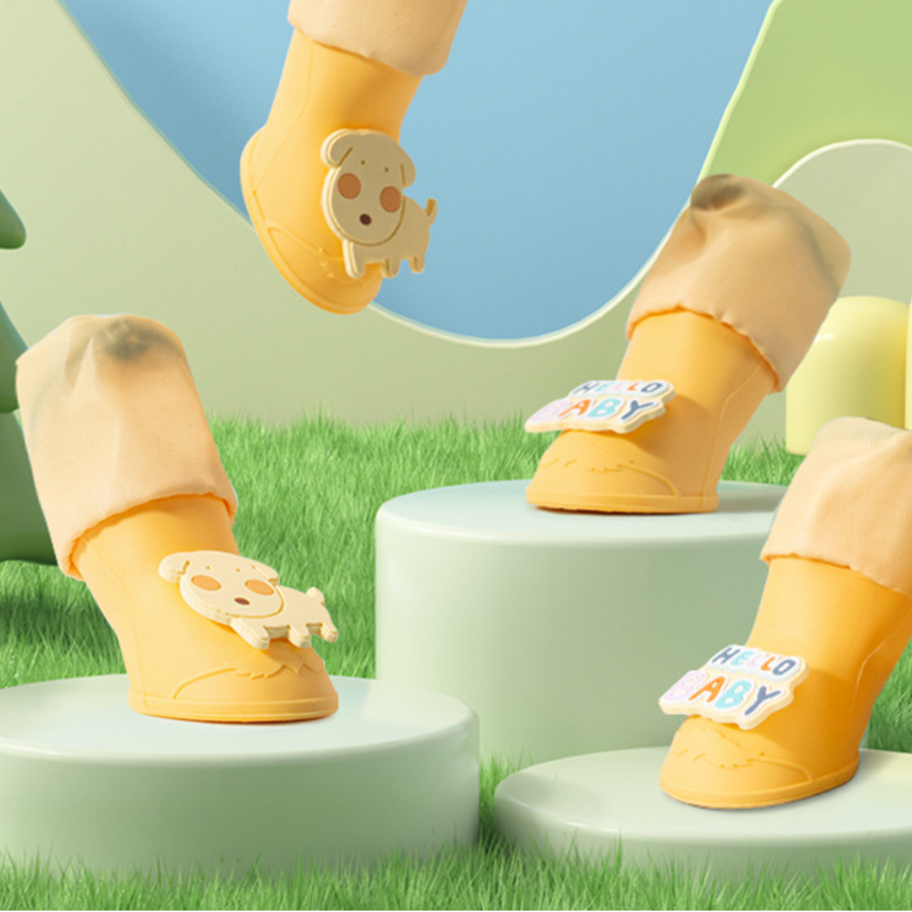 퍼플펫 강아지 신발 부츠 장화 레인부츠 애견 별슈즈