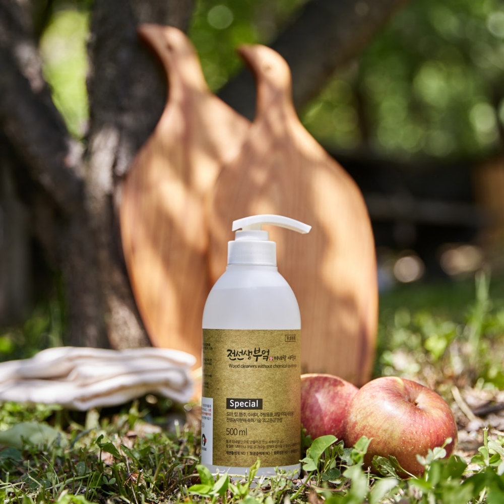 주방세제 과일세정제 1종 나무도마 곰팡이 스페셜 미네랄100% 전선생부엌