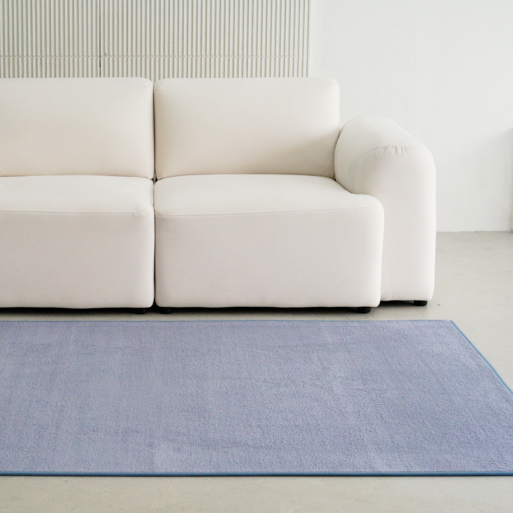 인룸 플레인 소프트 사계절 거실 러그 카페트 그레이 200x250cm