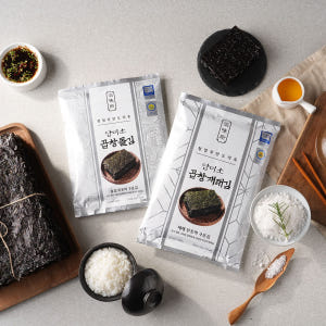 담미소 돌김 무조미 구운김 반속 / 전장김 5봉,50장 / 전남 무안 도... 맛있게 먹은 솔직 후기 - 상품 이미지 3