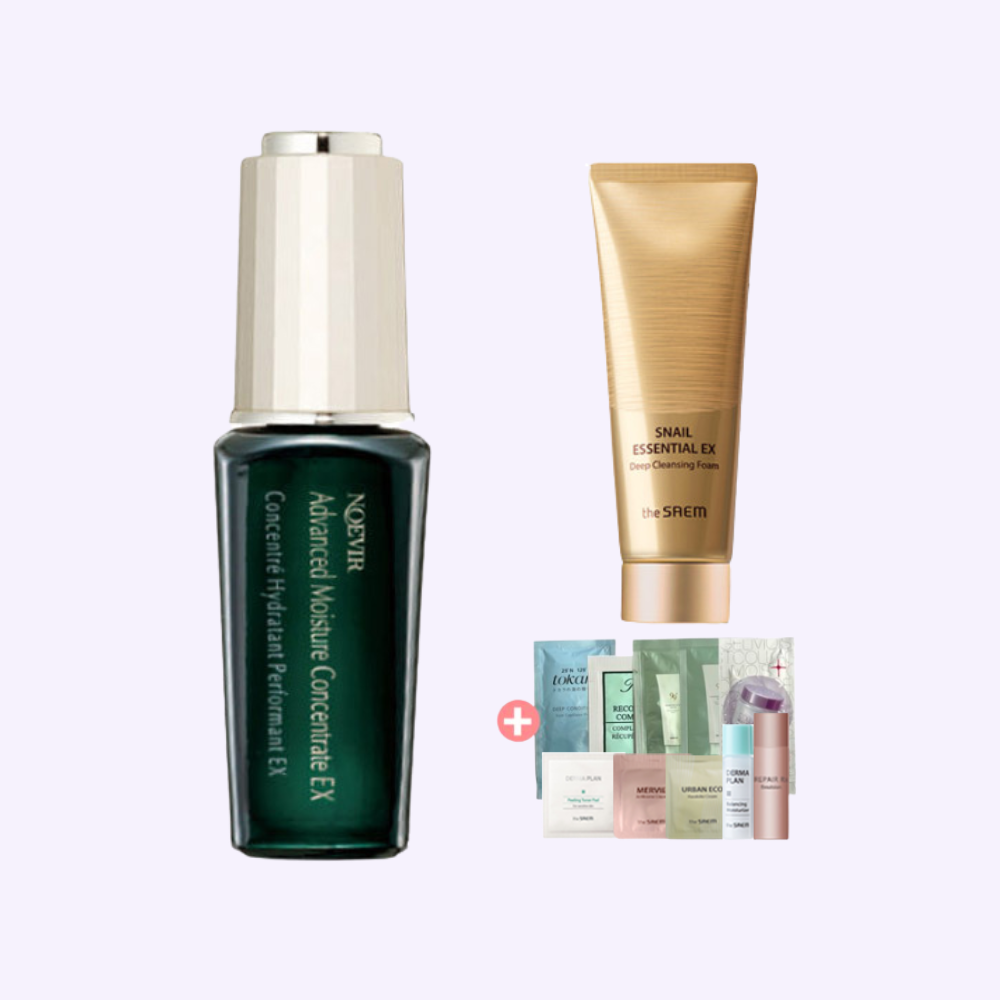 노에비아 AMC EX 세럼 25ml  + 랜덤미니 고농축 에센스 - 상품 이미지