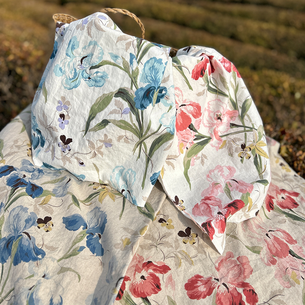 더블유패브릭 에쉬 15수 대폭 린넨 면 천 원단 앞치마 침구 매트 커튼 소품 천가게 - 상품 이미지