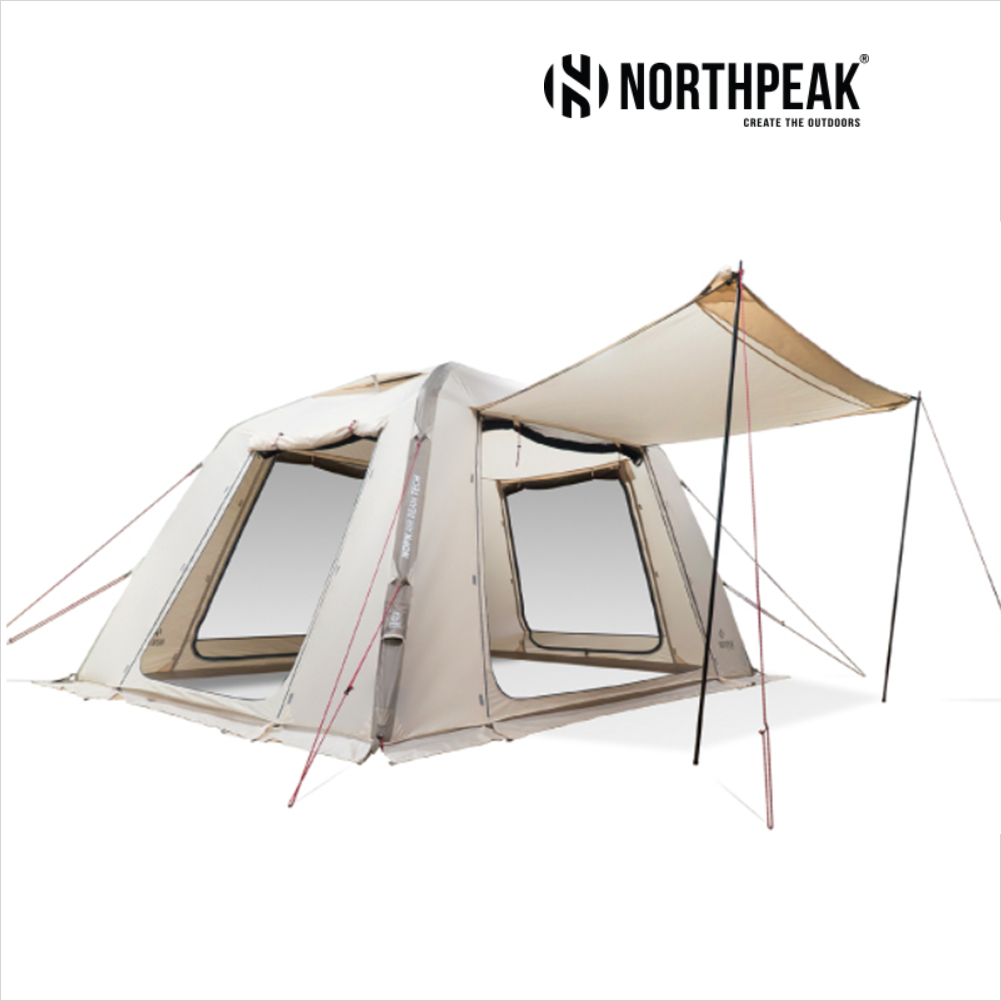 NorthPeak 노스피크 에어리빙쉘터 텐트 캠핑 쉘터 3-4인용 - 상세 이미지 2