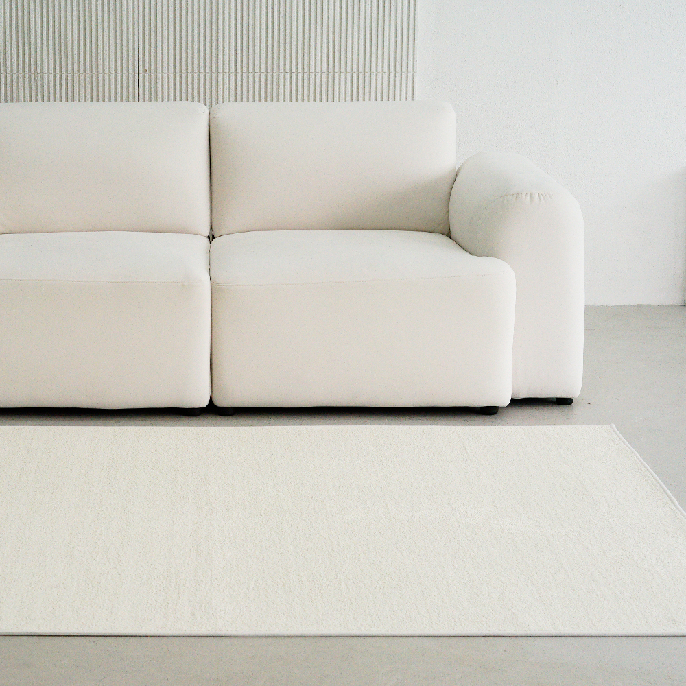 인룸 플레인 소프트 사계절 거실 러그 카페트 그레이 200x250cm