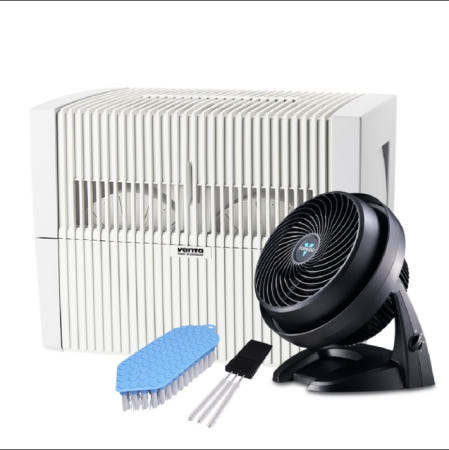 코스트코 벤타 에어 워셔 LW-45 & 보네이도 630 세트 코스트코 LW-45W,630B