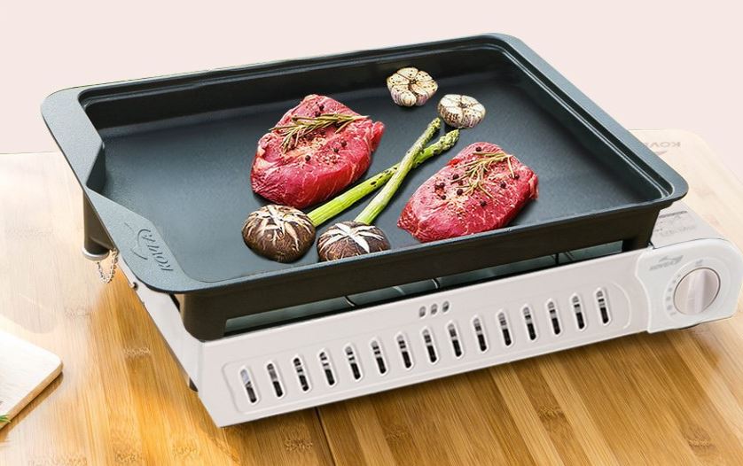 코베아 구이바다 L 아이보리 버너 에디션 가방+석쇠그릴 풀세트 부르스타 세라믹