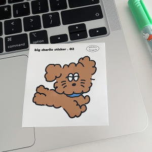 빅 찰리 스티커 02 / 리무버블 실사용 후기 | 효과 있을까? - 상품 이미지 4