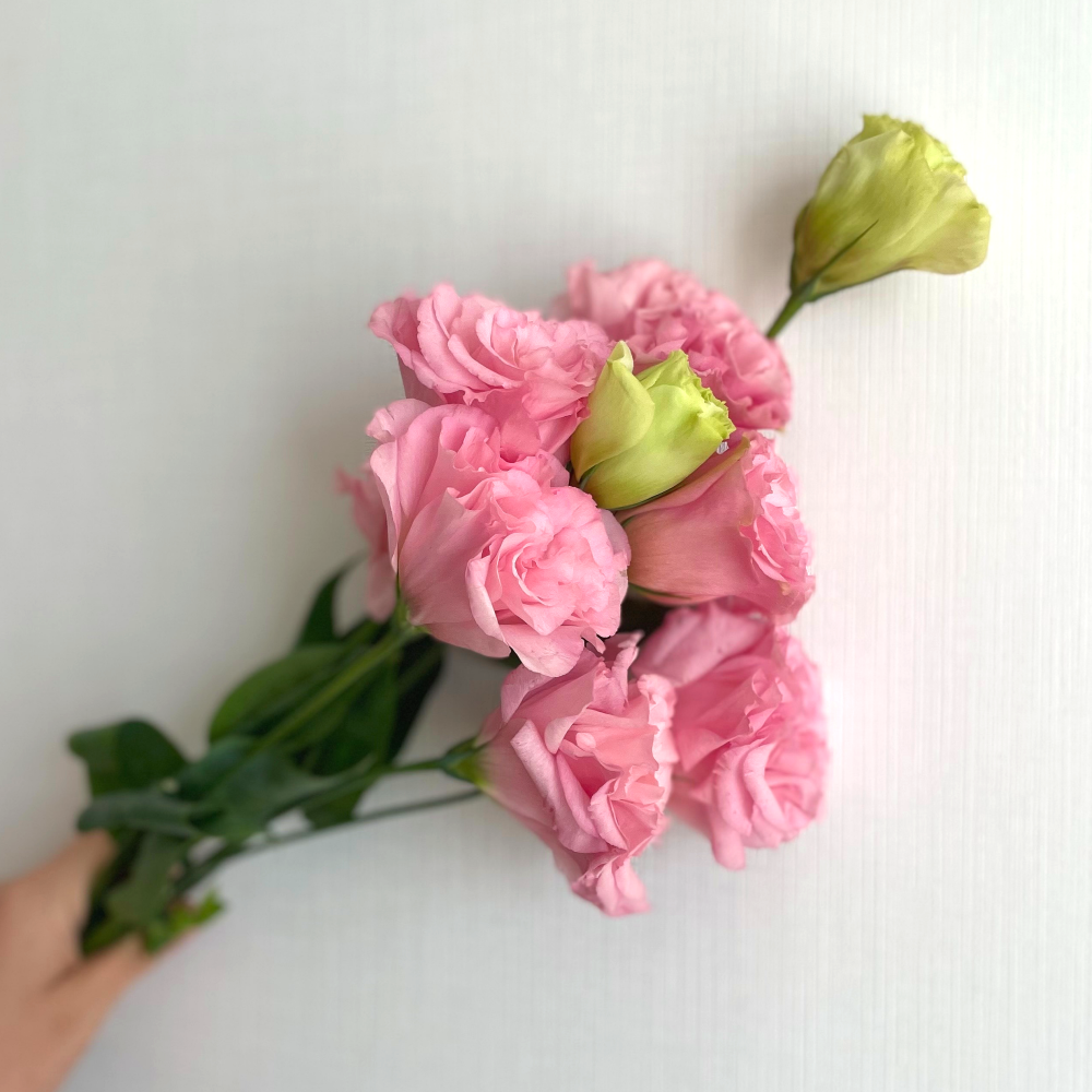 리시안셔스 생화 기념일 꽃다발 부케 꽃배달 싼곳 - 상세 이미지 4
