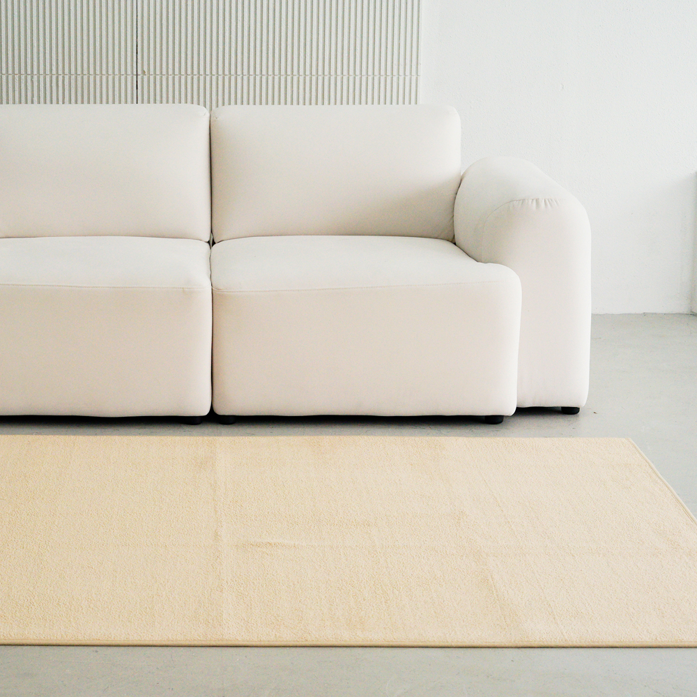 인룸 플레인 소프트 사계절 거실 러그 카페트 그레이 200x250cm