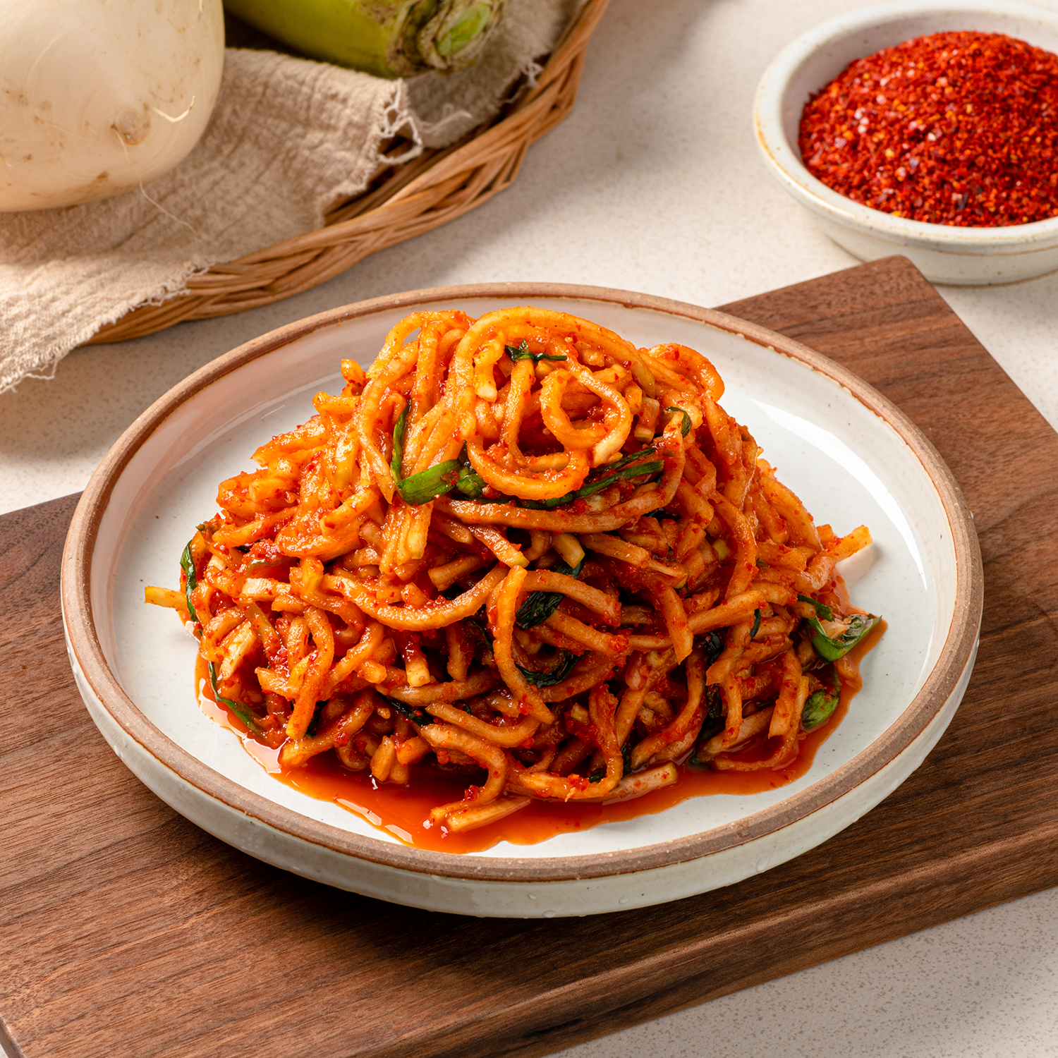 운림가 50년전통 국내산 무생채 김치 2kg