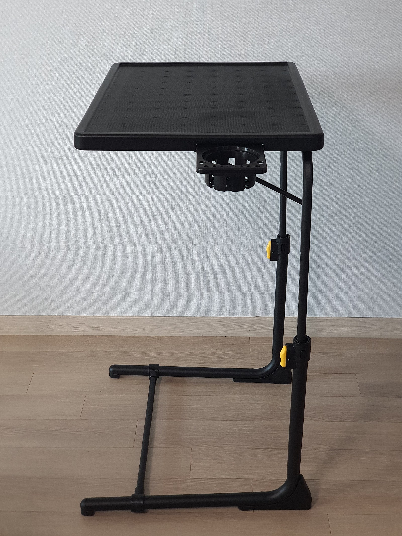 사이드테이블 5238 높이 각도 조절 노트북 책상 간이 베드 쇼파 테이블